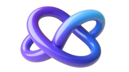 Abstract line, 3d render