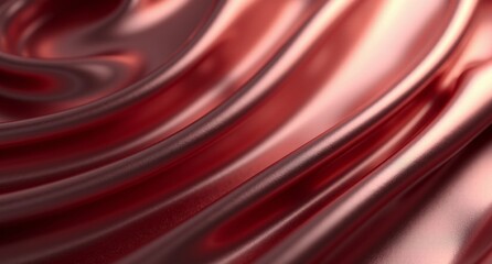 A garnet iron background with stylized folds, chrome plating, and aluminum tones. Flowing shimmering nylon textures complement the oil-draped, highly detailed scene.