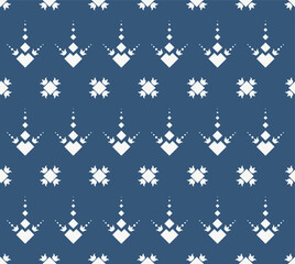 Geometric ethnic oriental pattern background. Design for texture, wrapping, clothing, batik, fabric, wallpaper and background. Pattern embroidery design.