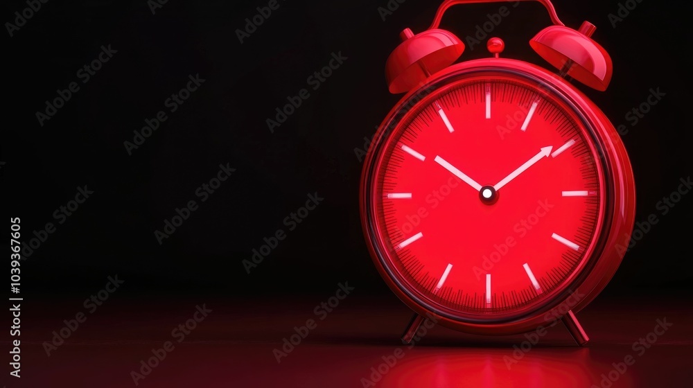 Poster striking cyber monday countdown timer displayed on a website with a bold red and black color scheme 