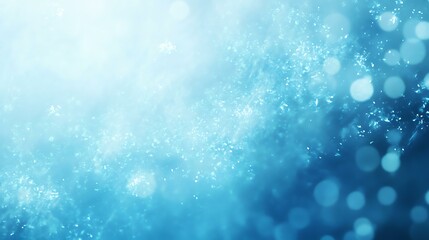 A cool, icy blue background with a smooth gradient and subtle, shimmering highlights