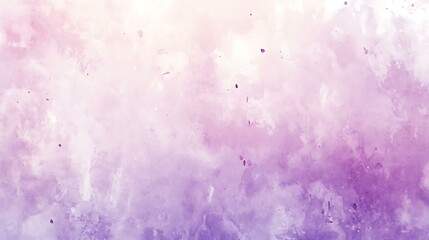 Obraz premium A minimalist background in soft lavender with a faint, watercolor-style wash creating a dreamy effect