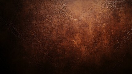 A rich, chocolate brown background with a subtle, leather-like texture and a warm, inviting...