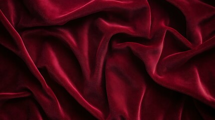 A rich, dark red background with a velvety texture, giving a luxurious and dramatic feel