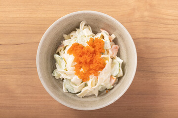 ふし麺サラダ（とびっこ入り）