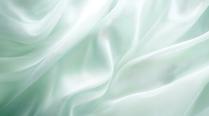 Obraz premium A soft, mint green background with a gentle, cloud-like pattern and a refreshing, natural feel