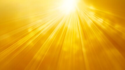 Obraz premium A warm, golden yellow background with a subtle, sunburst effect and a radiant, cheerful appearance