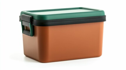 Durable Bear Proof Food Storage Container with Rugged Green and Black Design Ideal for Camping Hiking and Outdoor Adventures Requiring Secure and Protective Storage