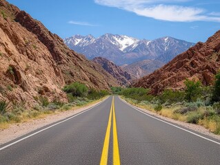 Majestic Mountain Road A Scenic Journey Through Nature's Breathtaking Landscapes