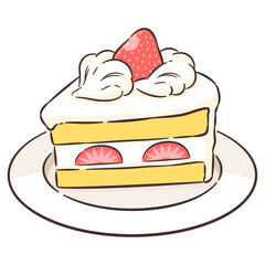 いちごのショートケーキ