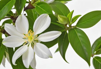 Fototapeta premium Blooming Beauty: A Close-Up Look at Fragrant Flowers