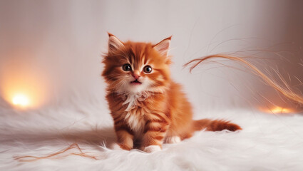 red persian cat