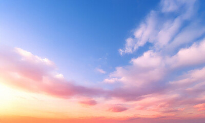 Obraz premium natural beautiful festive sky background