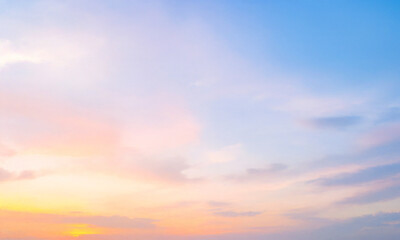 Obraz premium natural beautiful festive sky background