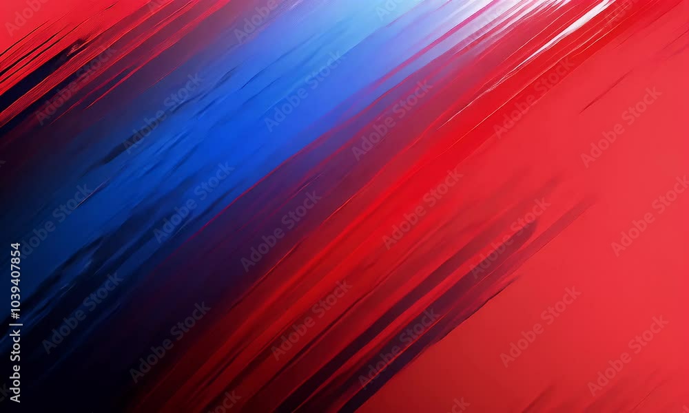 Aufkleber abstract blurred red and blue gradient background vector presentation design, minimalistic