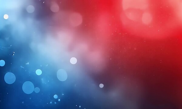 Abstract blurred red and blue gradient background vector presentation design, minimalistic