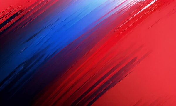 Abstract blurred red and blue gradient background vector presentation design, minimalistic