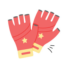 Obraz premium Grab this amazing icon of workout gloves in modern style