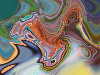 An abstract fluid wave and marble texture pattern