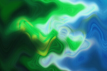 A colorful swirl of green, red, and blue. The colors are vibrant and the lines are wavy. The image has a sense of movement and energy concept suitable for the background