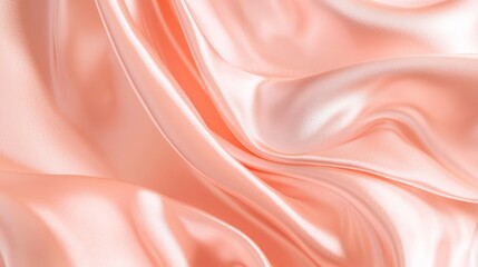 Elegant Silk Fabric Backdrop Mockup for Skincare Products with Cinematic Lighting