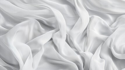 Obraz premium Luxurious Chiffon Fabric Backdrop for Beauty Products with Cinematic Lighting Elegance | Mockup Photography for Product Displays