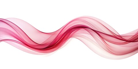 abstract pink wave curve lines designs on white background