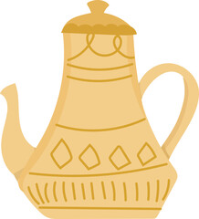 cute teapot design. Vector illustration.
