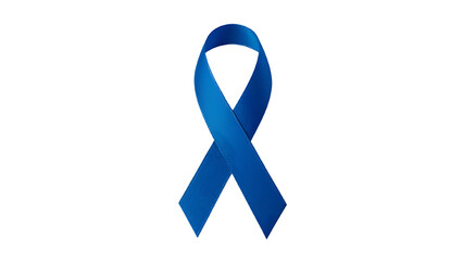 Blue ribbon health sign PNG. World Diabetes Awareness Month November and Prostate Cancer Awareness. Health care, medical awareness, illness prevention.