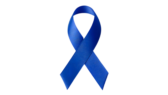 Blue ribbon health sign PNG. World Diabetes Awareness Month November and Prostate Cancer Awareness. Health care, medical awareness, illness prevention.