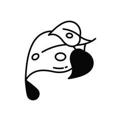 Dew vector icon stock illustration