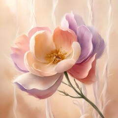 Obraz premium pink rose petals