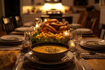 Industrial worker in safety vest and hard hat looks at a large oil and gas refinery or petrochemical plant.