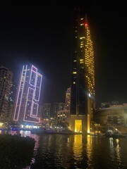 Obraz premium country skyline at night