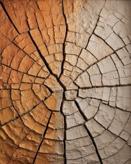 Fototapeta premium Cracked Surface of Dry Earth or Stone Texture.