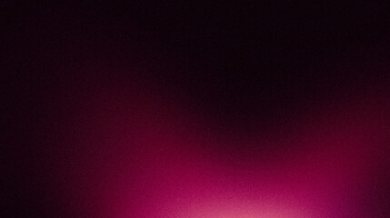 Dark magenta red abstract grainy color flow background, glowing vibrant color gradient shape, noise texture poster header banner cover design