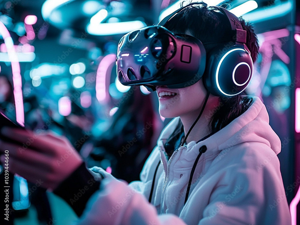 Poster transforming gaming exploring the future of ai-driven experiences in immersive virtual reality enhan