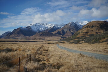 Southland mountains, New Zealand