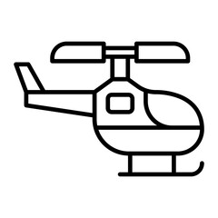 Take a Helicopter Ride.line icon
