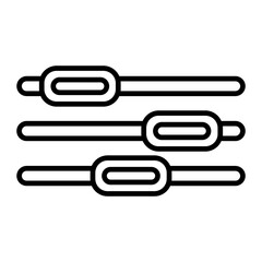 Levels Adjustment.line icon