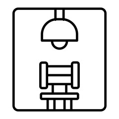 Interrogation Room.line icon