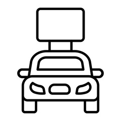 Curbside Pickup.line icon