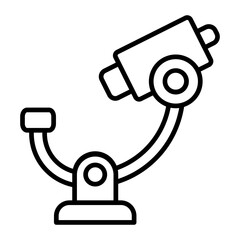 Microscope.line icon