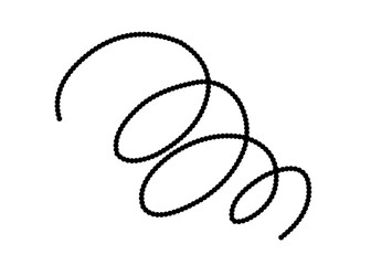 black and white sketch of a racket