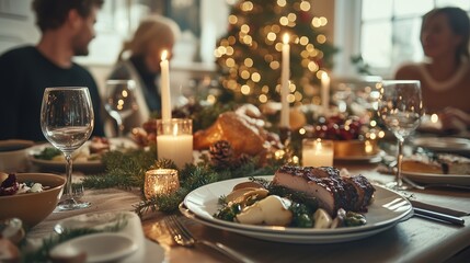 Festive Table Setting