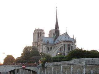 europe, travel, vacation, city, architecture, river, bridge, retro car, street, car, sea, rock, sky, trees, sidewalk