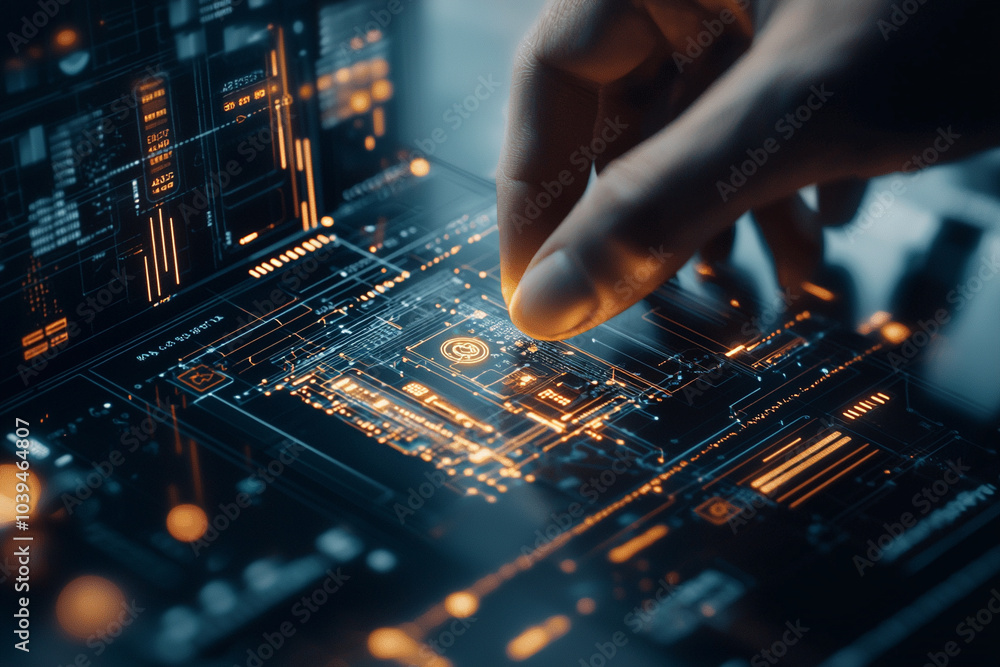 Poster exploring compliance-driven fintech innovations securing payments through enhanced system resilience