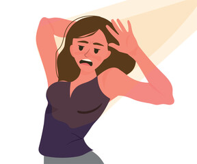 girls and women in various situations