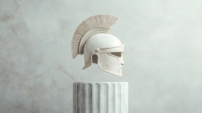 Roman Helmet, Alternate View
