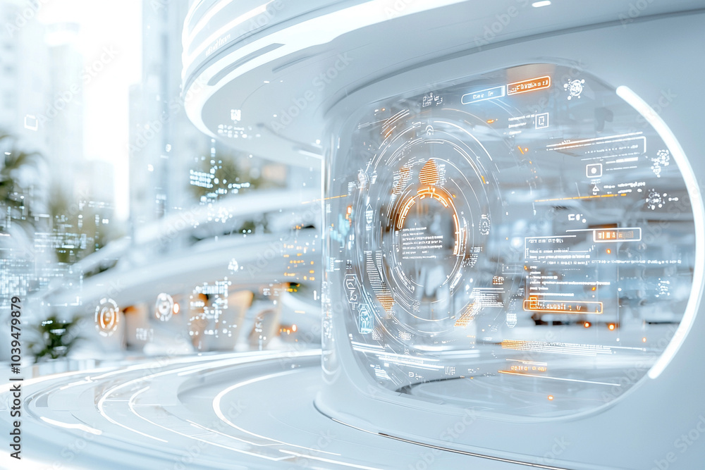 Poster exploring the future a high-resolution ai-generated digital twin of an enhanced smart environment fo